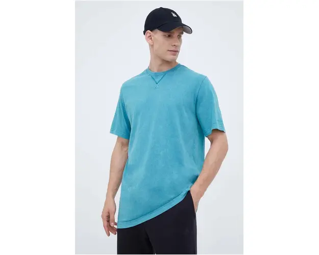 adidas tricou din bumbac culoarea turcoaz, modelator