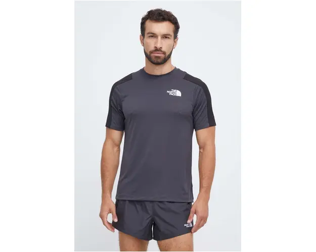 The North Face tricou sport culoarea negru, neted