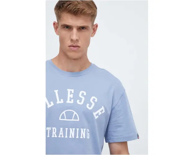 Ellesse tricou din bumbac cu imprimeu