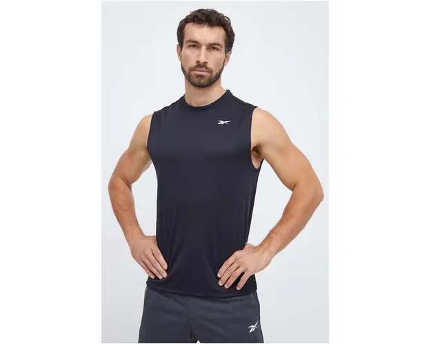 Reebok tricou de antrenament Tech culoarea negru