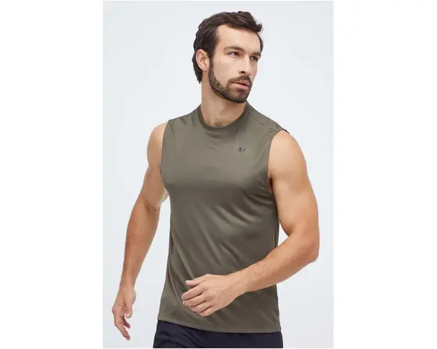 Reebok tricou de antrenament Tech culoarea verde