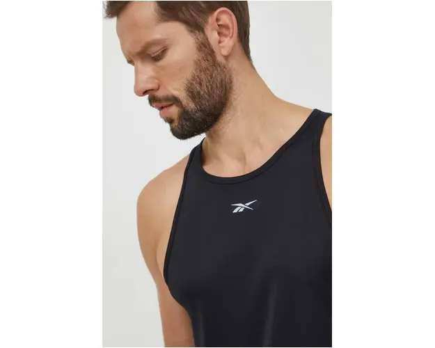 Reebok tricou de alergare culoarea negru