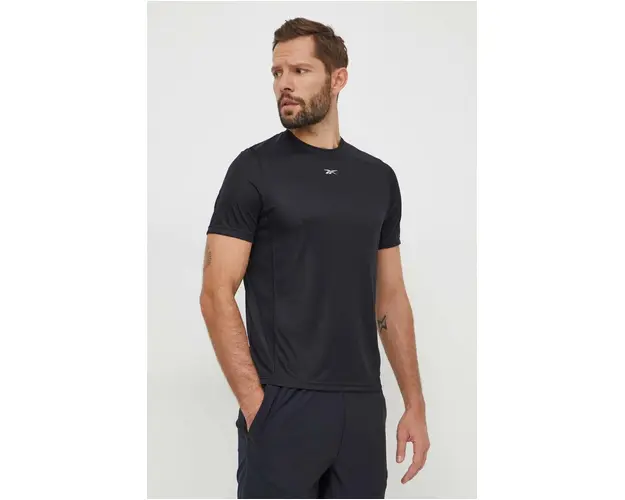 Reebok tricou de alergare culoarea negru, modelator
