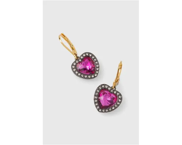 Kurt Geiger London cercei CRYSTAL HEART EARRING 2882898429