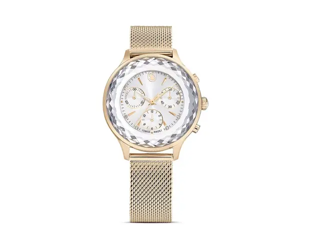 Swarovski ceas NOVA CHRONO culoarea auriu, 5677500