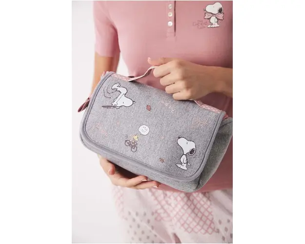 women'secret portfard Snoopy culoarea roz, 4848828