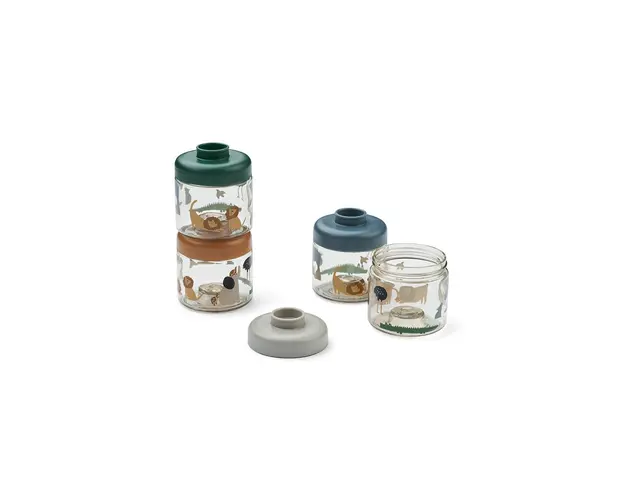 Liewood Dominique Baby Food Boxes 4-Pack 4-pack LW19267