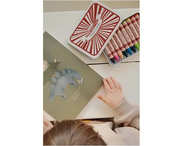 Konges Sløjd creioane de ceara CRAYONS BEES WAX 10 PCS 10-pack KS101939