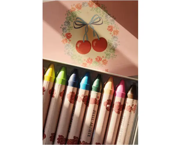 Konges Sløjd creioane de ceara CRAYONS BEES WAX 10 PCS 10-pack KS101939