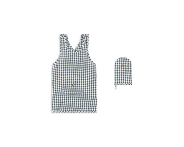 Konges Sløjd sort pentru copii KIDS APRON SET KS102010