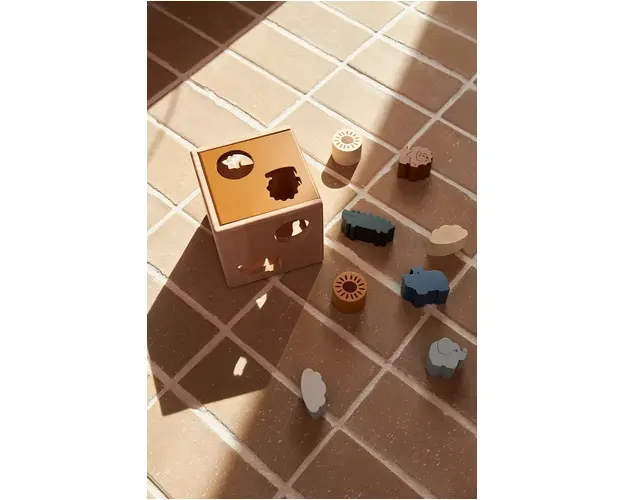 Liewood separator pentru copii Gary puzzle cube LW14392