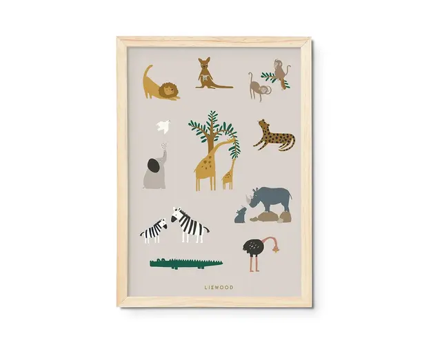 Liewood poster Beverly Poster LW17917