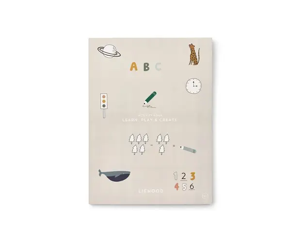 Liewood carte de activitati Akari Task Book +6 LW19134