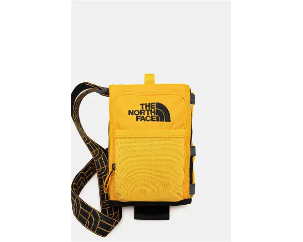 The North Face capac pentru sticle Borealis Water Bottle Holder 1L culoarea galben, NF0A81DQZU31