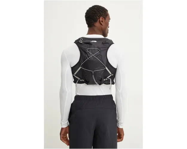 The North Face vesta de alergare Sunriser culoarea negru, NF0A81DZ53R1