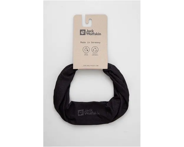 Jack Wolfskin bentita pentru cap Breez culoarea negru, 1911282