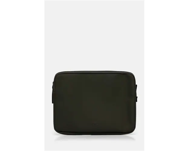 Rains husa laptop 13"/14" culoarea verde, 14860-03