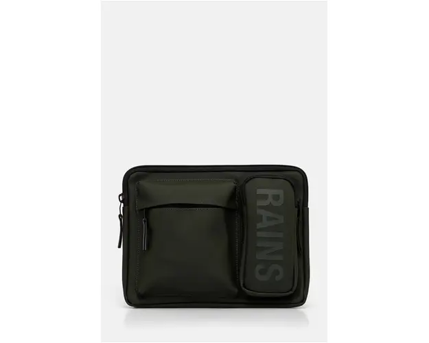 Rains husa laptop Texel Laptop Case 13"/14" W1 culoarea verde, 16660-03