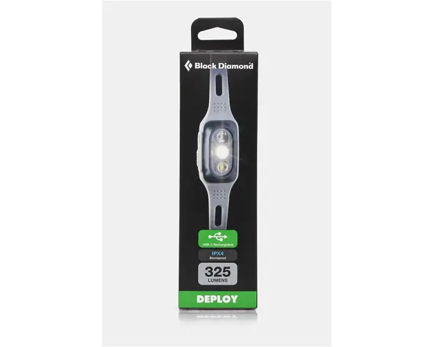 Black Diamond lanterna far Deploy 325 culoarea gri, BD620693
