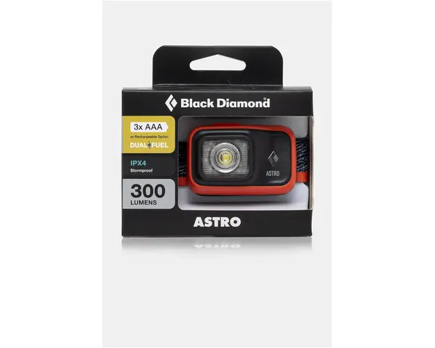 Black Diamond lanterna far Astro 300 culoarea rosu, BD620674