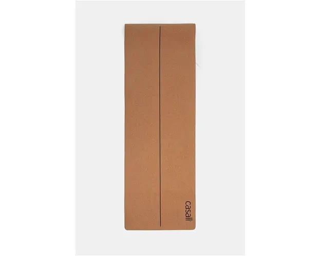 Casall saltea de yoga Natural Cork 5mm culoarea bej, 71028