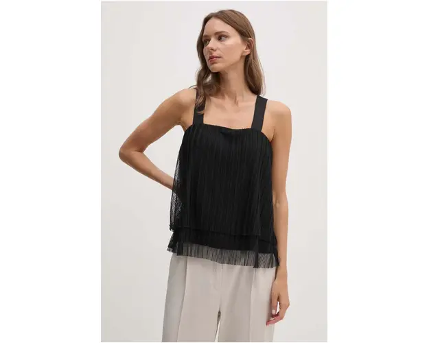 Dkny bluza femei, culoarea negru, neted, P4DHSXMO