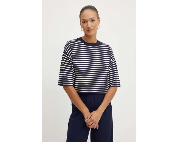 Weekend Max Mara pulover culoarea albastru marin, light, 2425366051600
