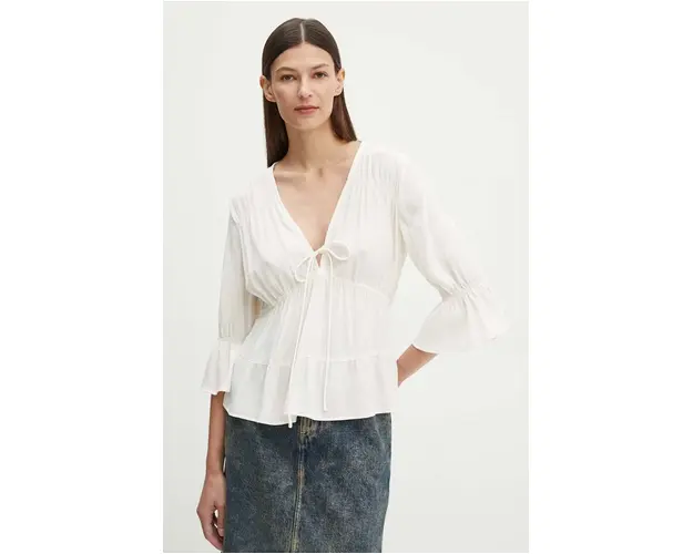 BA&SH bluza femei, culoarea bej, neted, 1H24HILD