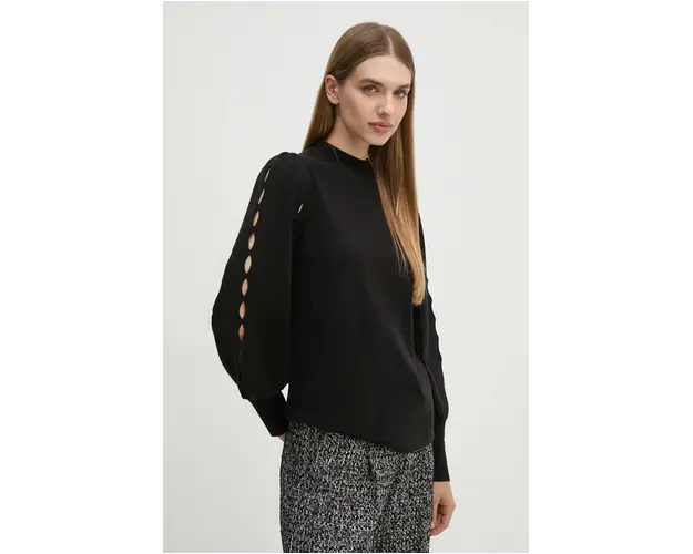 Joseph Ribkoff pulover culoarea negru, light, cu turtleneck, 244912