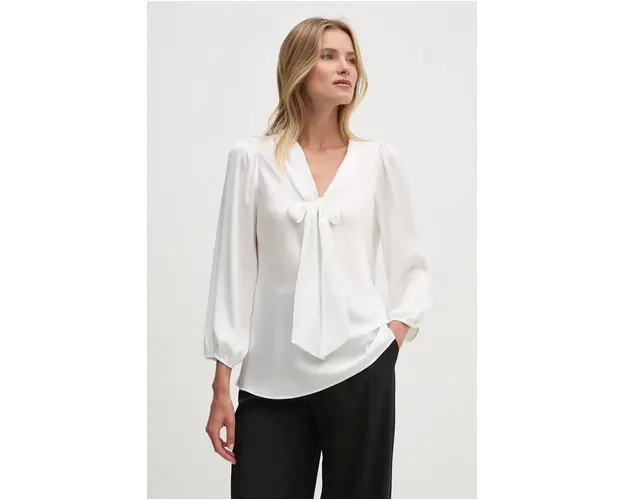 Joseph Ribkoff bluza femei, culoarea bej, neted, 244077