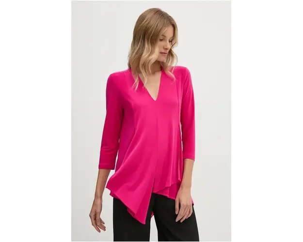 Joseph Ribkoff bluza femei, culoarea roz, neted, 161066F24