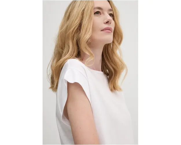 Sisley tricou culoarea alb, 3QU4L103S