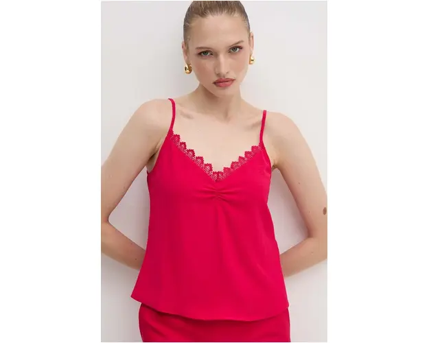 Morgan bluza OCHAL femei, culoarea roz, neted, OCHAL