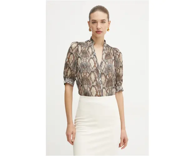 Morgan bluza CLIPA.F femei, culoarea negru, modelator, CLIPA.F