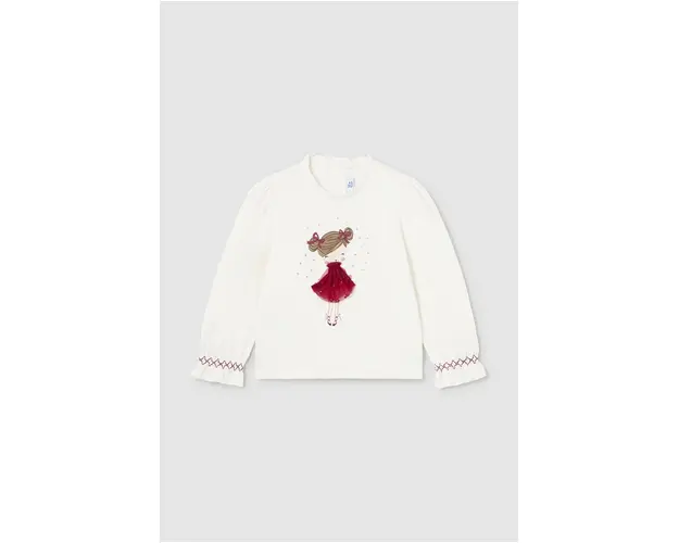 Mayoral bluza copii culoarea roz, cu imprimeu, 2048