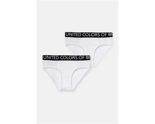 United Colors of Benetton slip copii culoarea alb, 3OP80S484