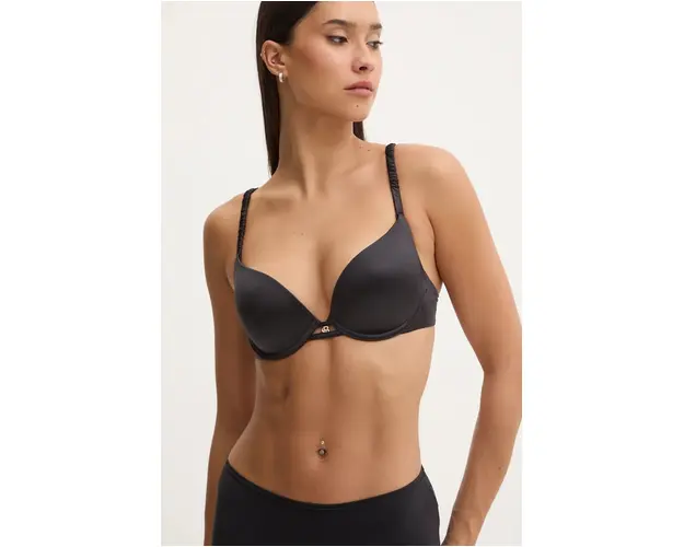 BOSS sutien culoarea negru, neted, 50520414