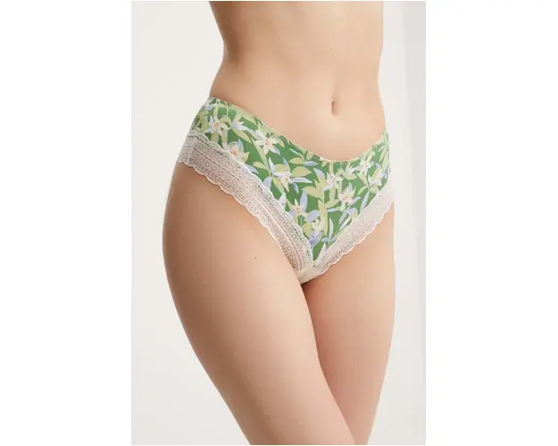 women'secret chiloti THIRD ROUND culoarea verde, 877637