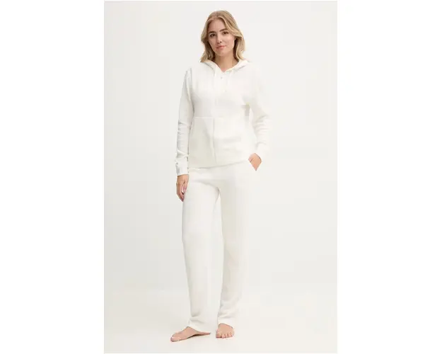 Chantelle pantaloni de trening culoarea bej, melanj, C15WE0