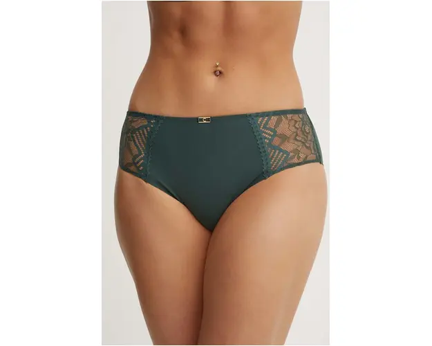 Chantelle chiloti culoarea verde, C13XC5