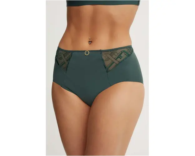 Chantelle chiloti culoarea verde, C21S80