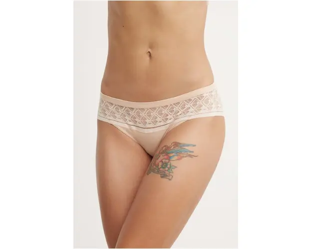 Chantelle chiloti culoarea bej, transparent, C911B0
