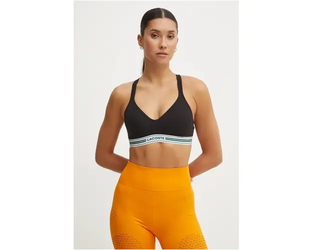 Lacoste sutien culoarea negru, IF8403