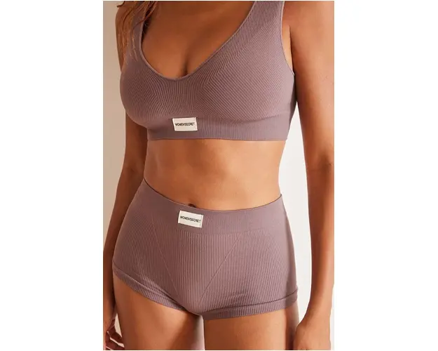 women'secret boxeri SEAMLESS 1 culoarea violet, 5128083