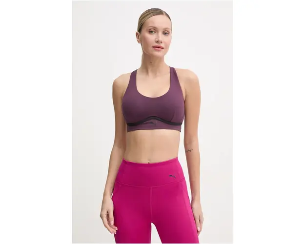 Puma sutien sport 4Keeps Cloudspun culoarea violet, 525809