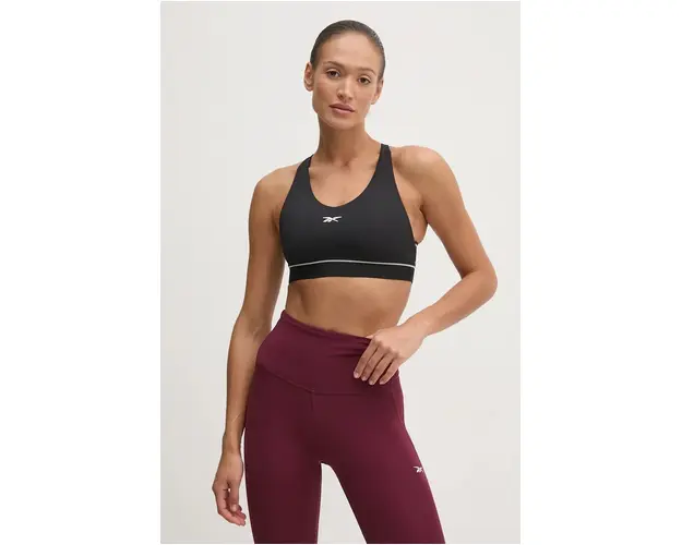 Reebok sutien sport Team culoarea negru, 100205709