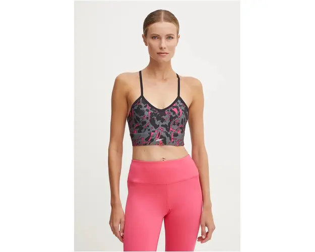 Reebok sutien sport ID Train culoarea negru, modelator, 100208502