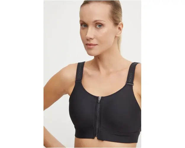 Under Armour sutien sport Infinity 2.0 culoarea negru, neted, 1384118