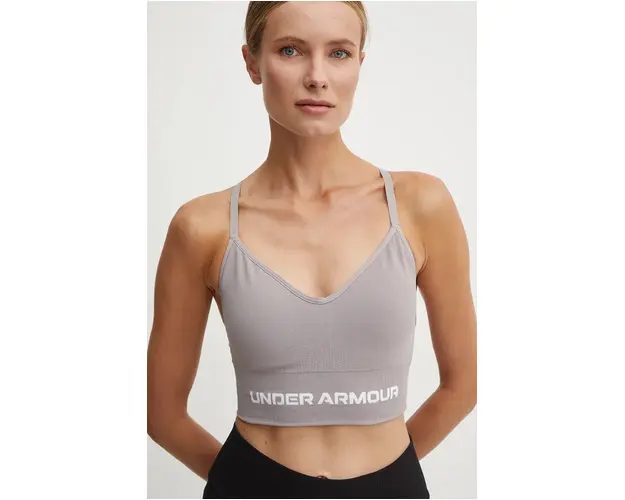 Under Armour sutien sport Vanish Seamless culoarea violet, 1384417