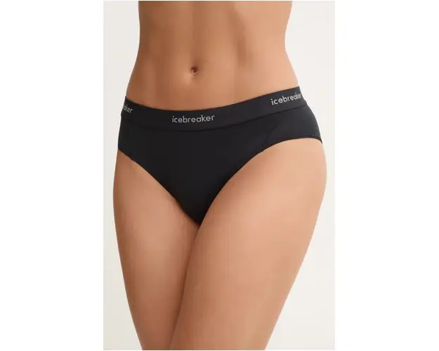 Icebreaker lenjerie functionala Merino Blend 125 Cool-Lite Sprite Hipster culoarea negru, IB0A57250011